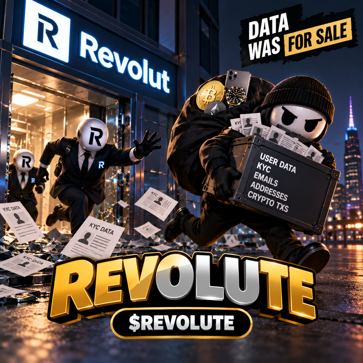 Your Data Is The Bag : REVOLUT image